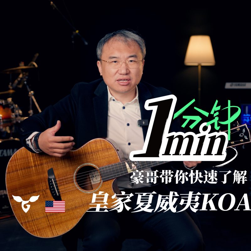 美国Goodall皇家夏威夷系列全KOA手工吉他 1