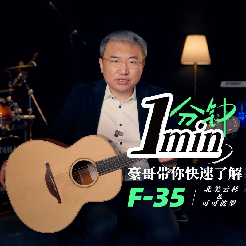 英国Lowden F 35红杉搭配印度紫檀背侧手工吉他