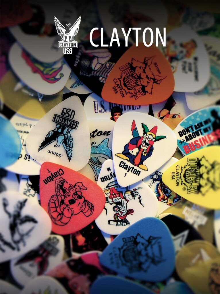美国 Clayton 拨片中国零售价格表 2026版｜美豪音乐集团
