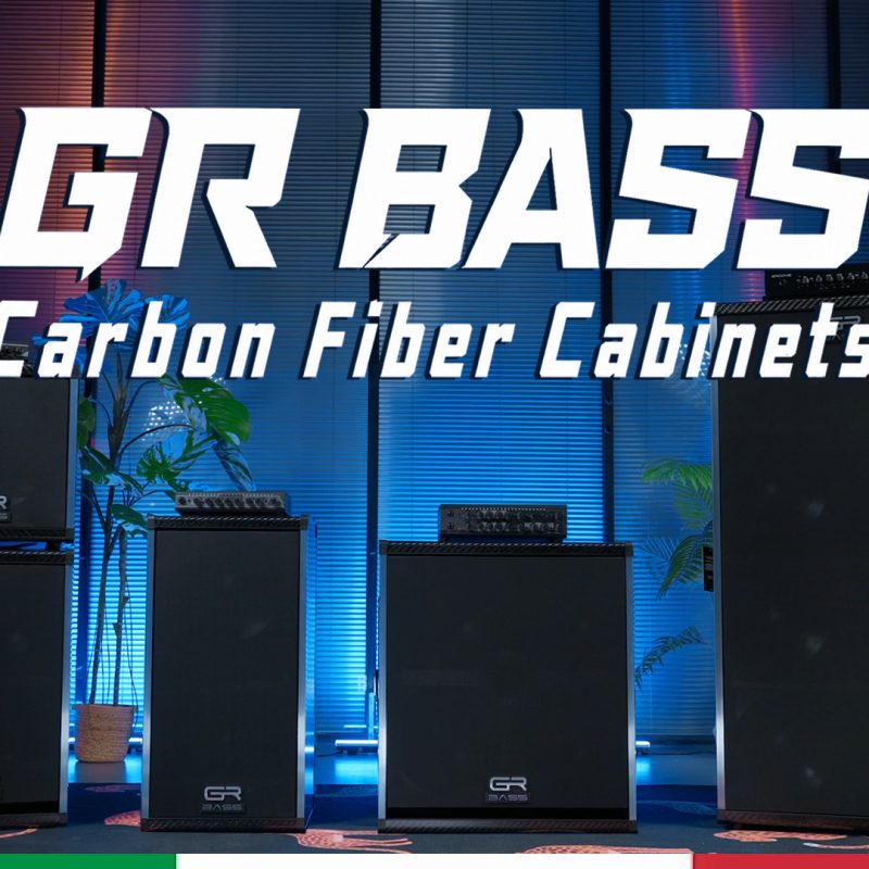 GR BASS 碳纤维贝斯箱体 外横版