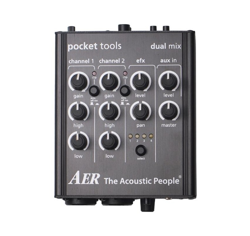 德国 AER Dual Mix 2 双通道前级 DI 中文说明书 美豪音乐集团译制 1 AER Dual Mix 2 正面面板