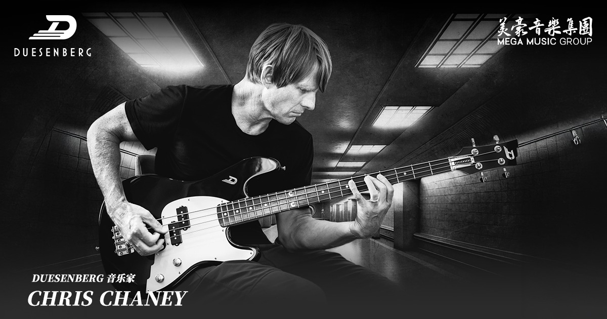 Duesenberg Chris Chaney 签名款贝斯|中国大陆总代理 1 Chris Chaney 演出照(Jane's Addiction 前贝斯手,2024 年起接)
