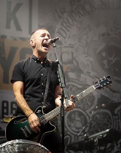 Duesenberg Alliance Series Jeff DaRosa 签名款|中国大陆总代理 10 Jeff DaRosa 演出照(Dropkick Murphys 吉他手,Duesenberg Alliance Series Jeff DaRosa 签名款使用者)
