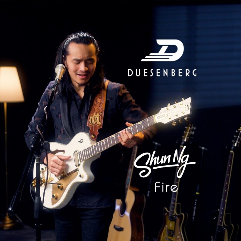 Shun NG 使用德国 Duesenberg 杜森伯格电吉他弹唱《Fire》