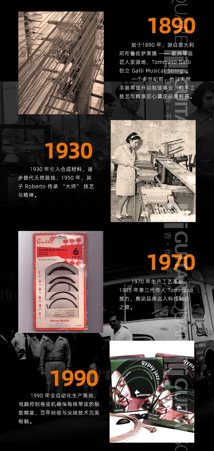 上海乐展2026|意大利Galli 琴弦展位 W3-E32:美豪音乐集团赞助乐器与音箱 2 Galli 琴弦 意大利手工制弦 四条产品线