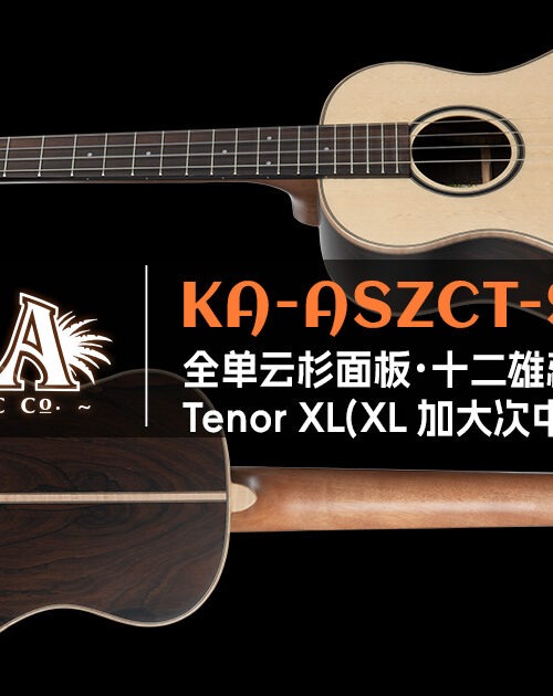 KALA 28寸 XL次中音(Tenor XL)全单云杉+十二雄蕊破布木:品牌价格锚点|中国总代理 4 kala-ka-aszct-st